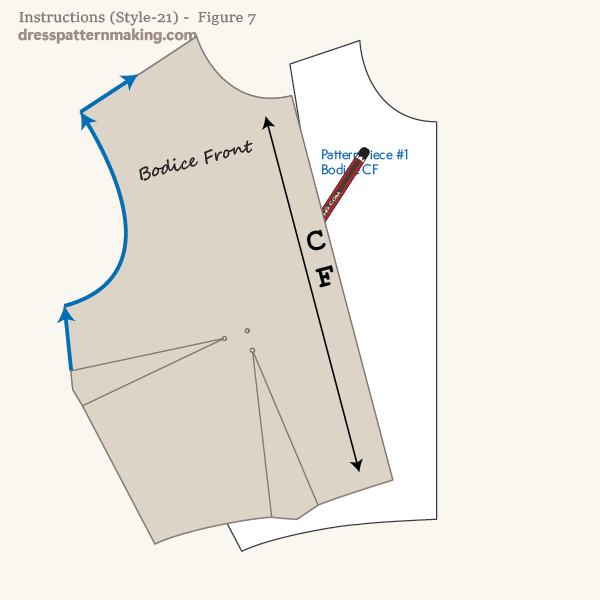 Move block some distance and trace section section