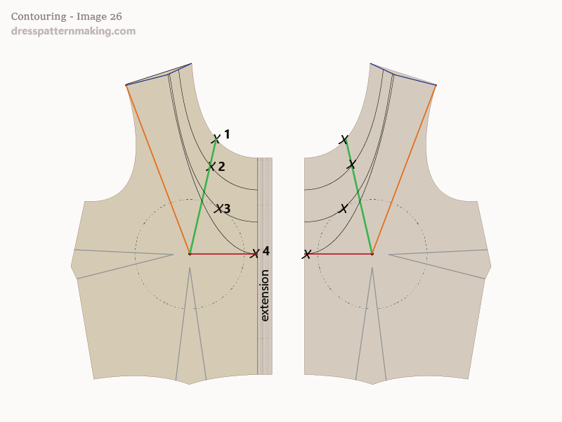 Image 26: Neckline depths and contouring