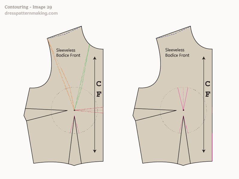 Image 29: Contouring for sleeveless garments