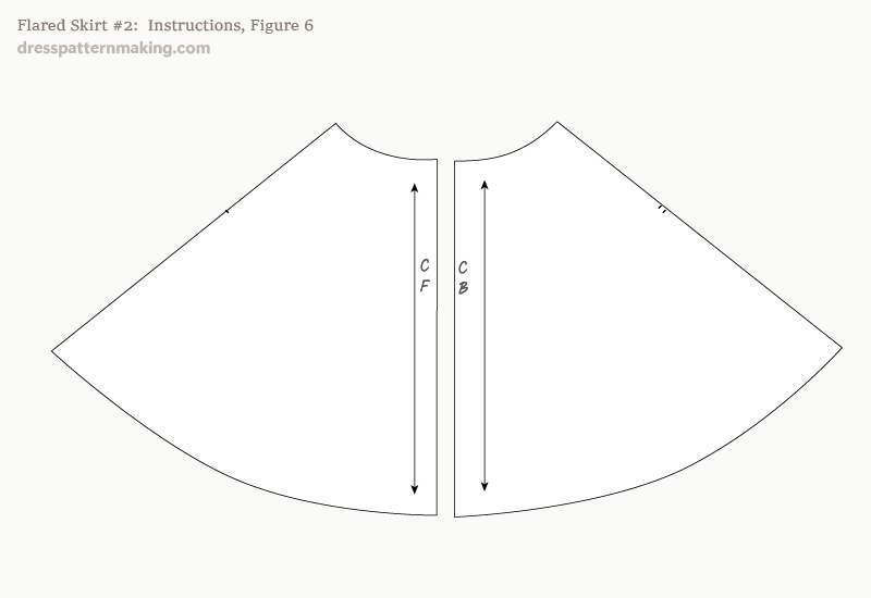 Final pattern (without seam allowance)