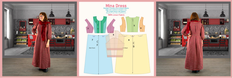 My Mina Dress (Pattern)