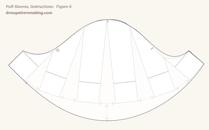 Final pattern piece (without seam allowance added)