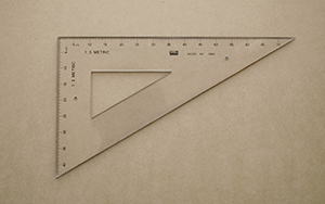 third scale ruler